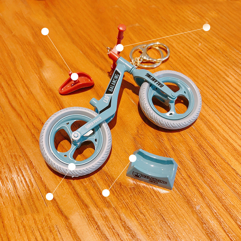 Bicycle - 3D Silicon KeyChain Set of 2