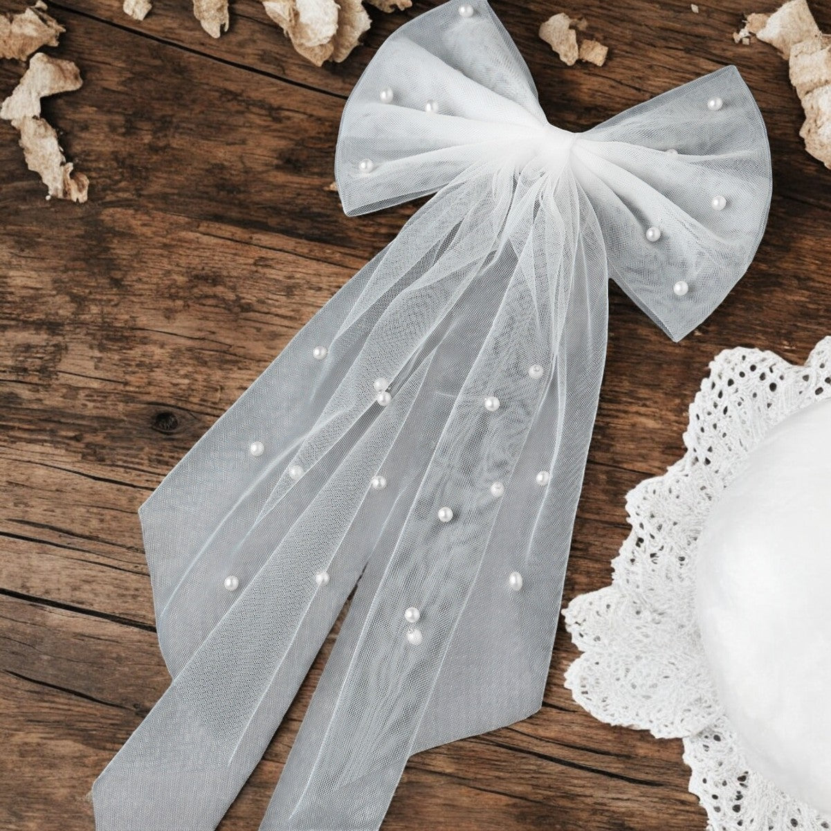 Bridal Chic Hair Bow