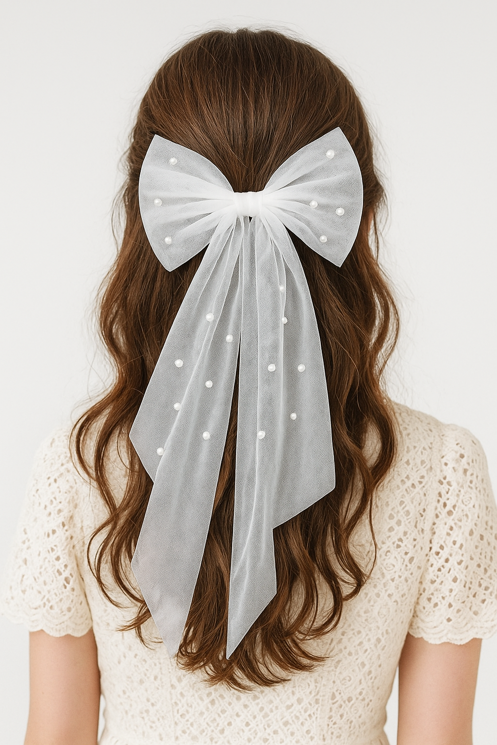 Bridal Chic Hair Bow