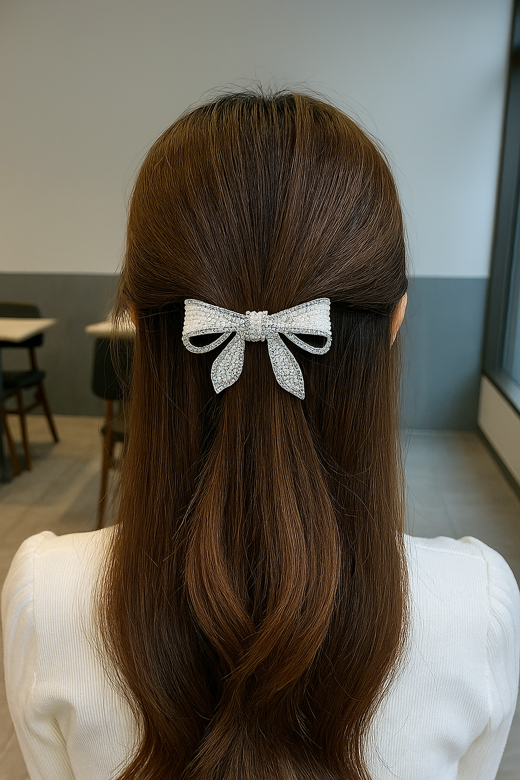 Embellished Metal Hair Clip