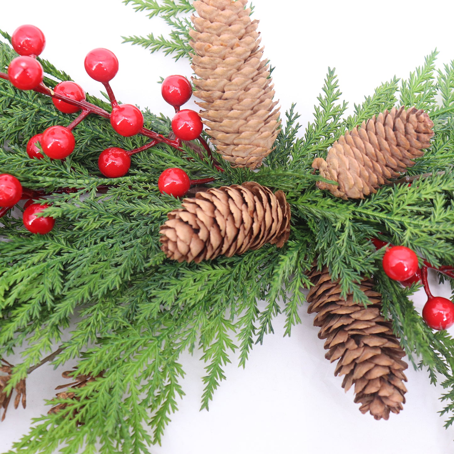 Christmas Wreath - Long Flat