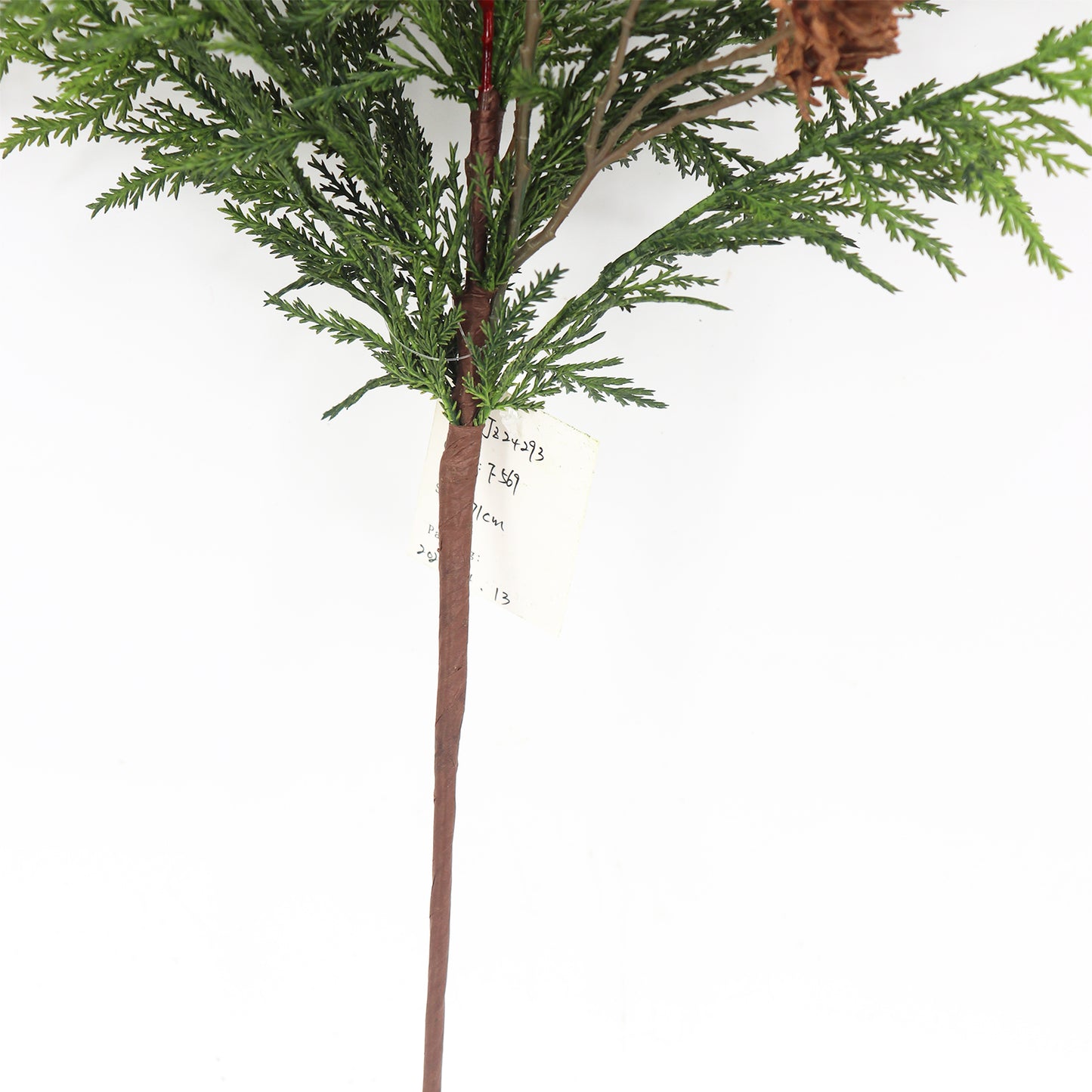 Christmas Picks with Berries & Pine Cone