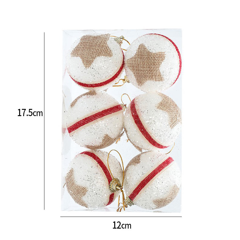 Christmas Balls - Set of 6 pieces