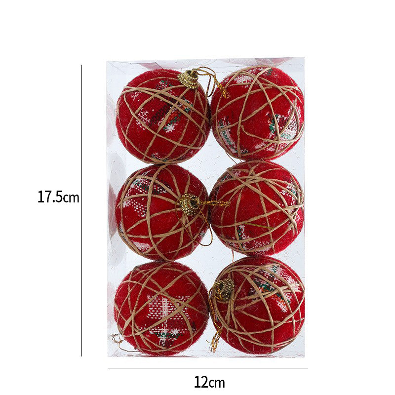 Christmas Balls - Set of 6 pieces