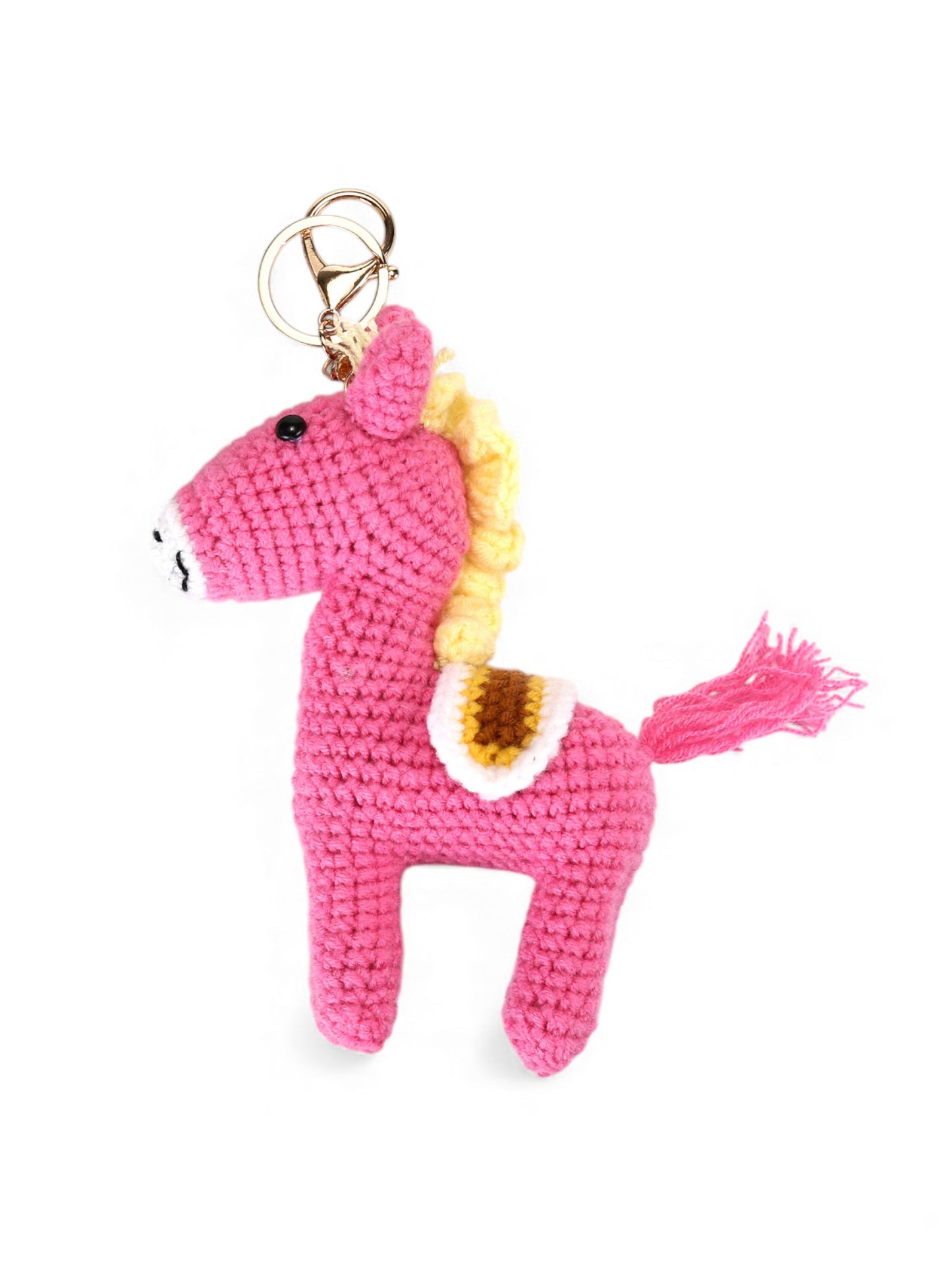 Crochet Bag Charm - Pony