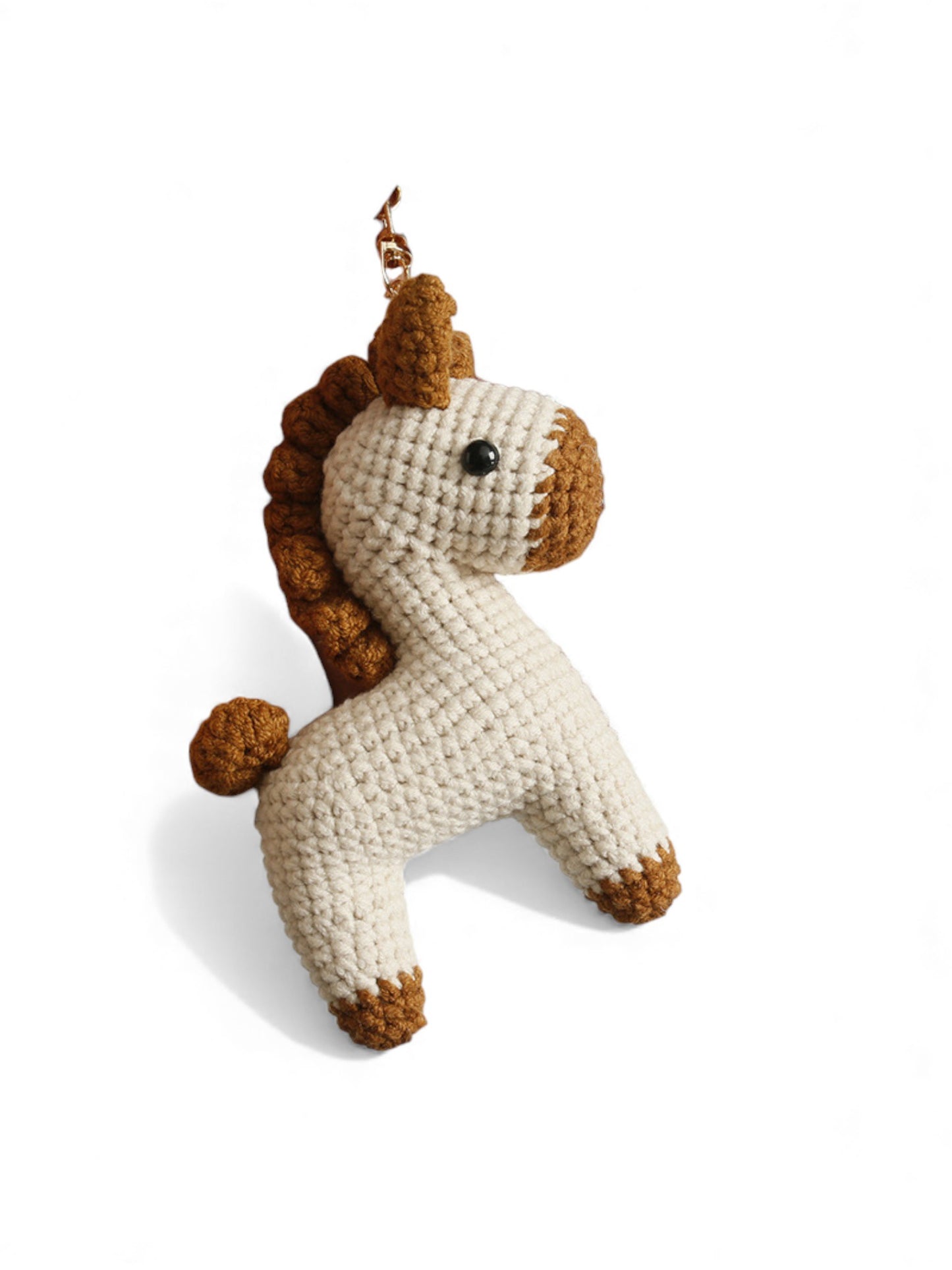 Crochet Bag Charm - Cute Horse