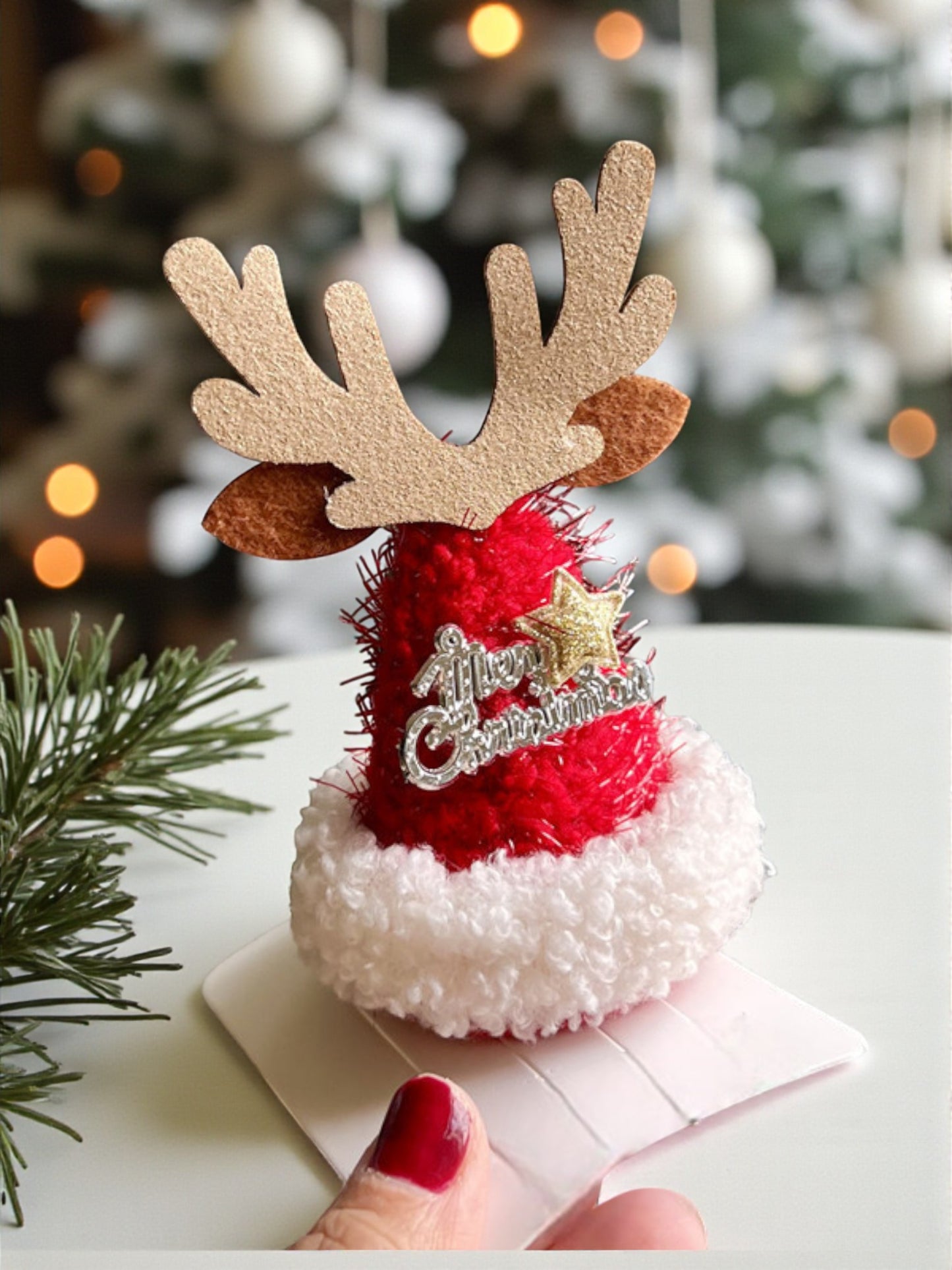 Christmas Hair Clip - Set of 2