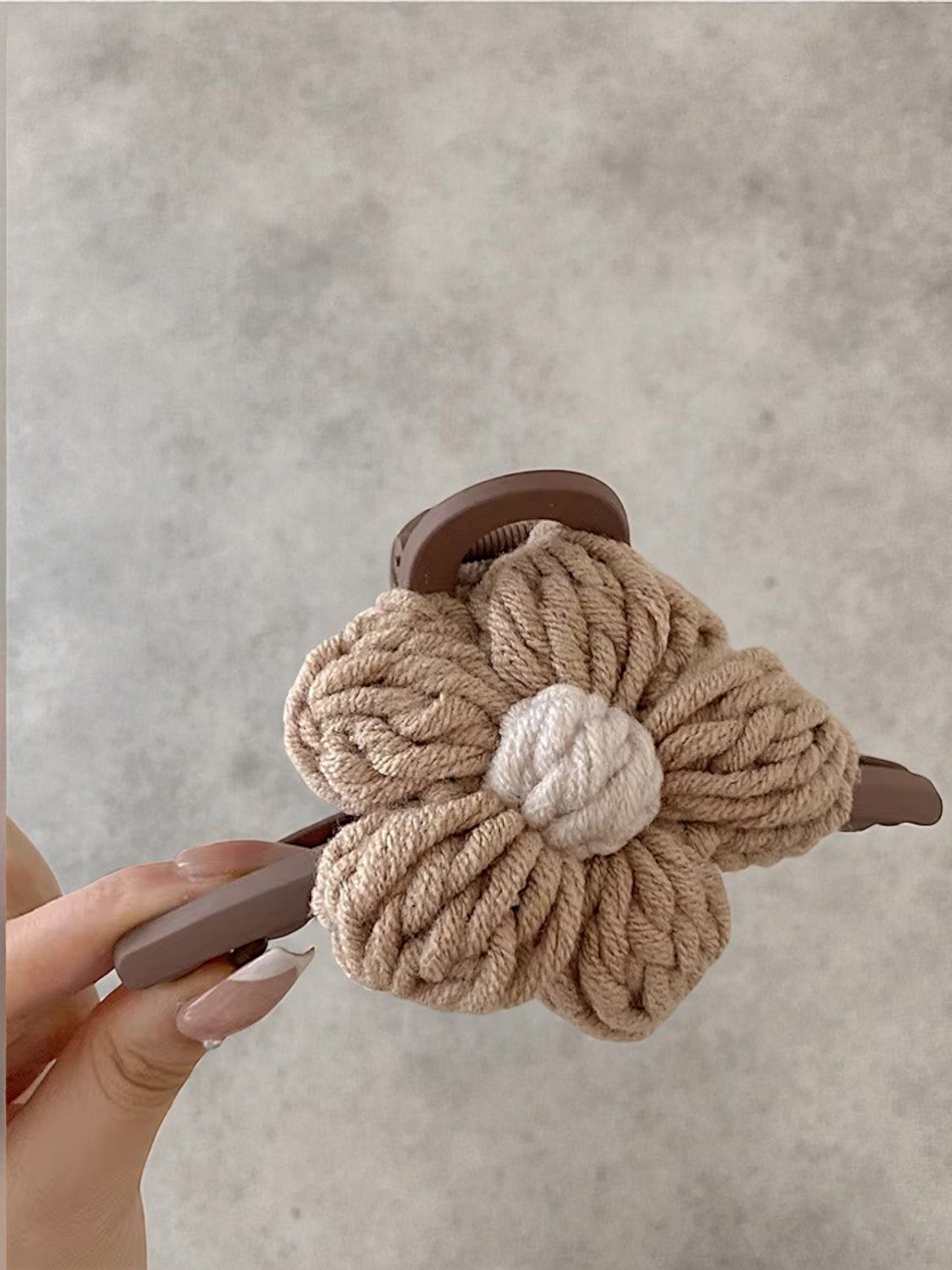 SoyMilk Crochet Claw Clip - Set of 2
