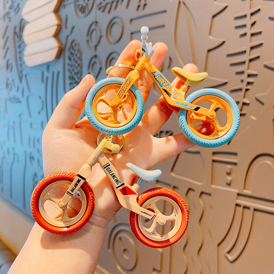 Bicycle - 3D Silicon KeyChain Set of 2