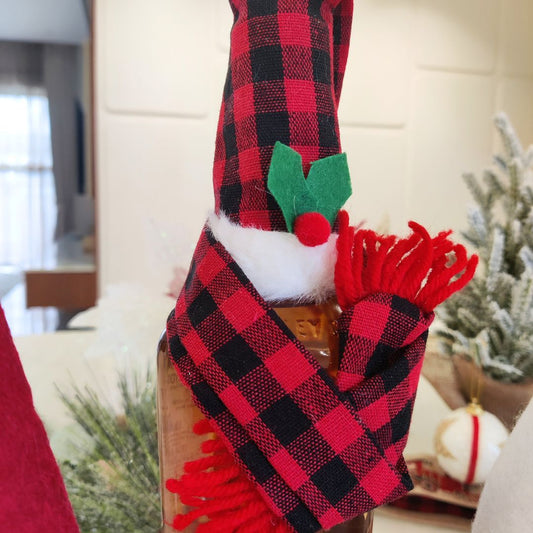 Wine Bottle Cap & Scarf
