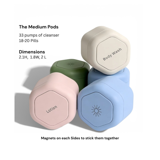 Travel Pods & Snap Parcel Travel Case