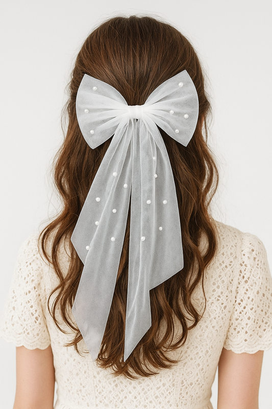 Bridal Chic Hair Bow