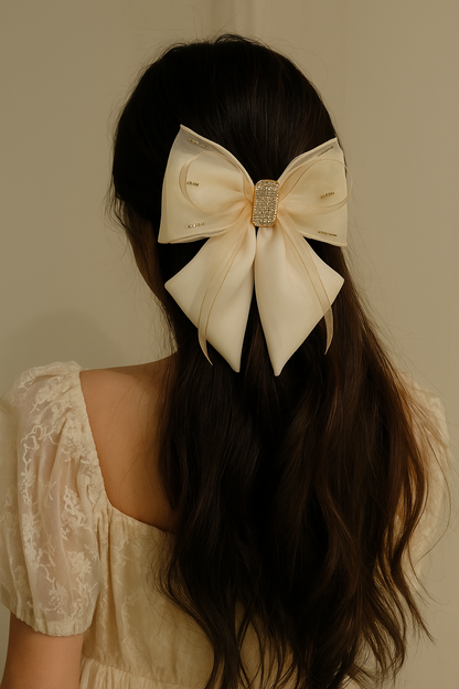 Embellished Crystal Hair Clip - Set of 2