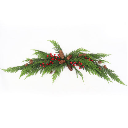 Christmas Wreath - Long Flat