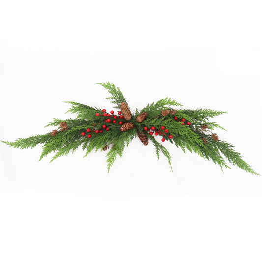 Christmas Wreath - Long Flat