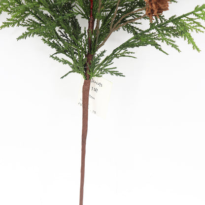 Christmas Picks with Berries & Pine Cone