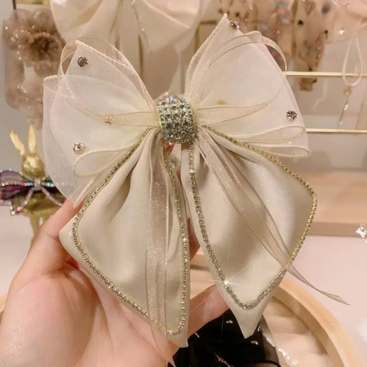 Embellished Crystal Hair Clip - Set of 2