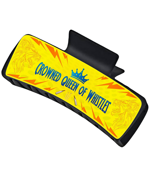 Chennai Cricket Fans - Claw Clip for Girls