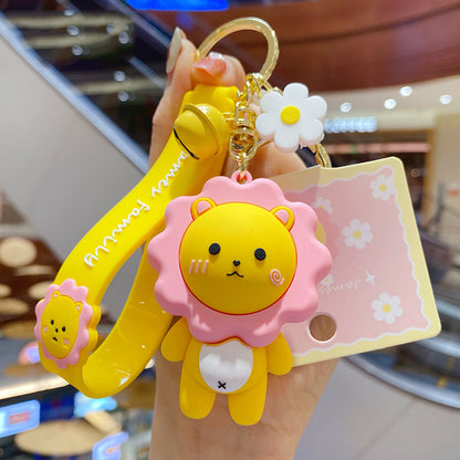 Rabbit & Lion - Kids Key chain set of 2