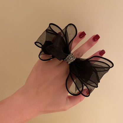 Embellished Hair Scrunchies - Set of 3