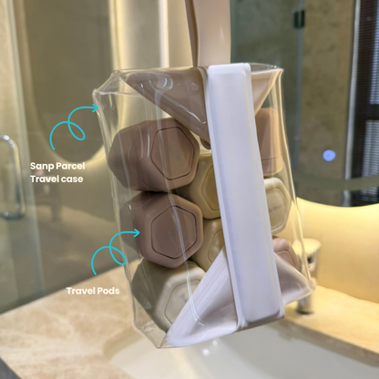 Travel Pods & Snap Parcel Travel Case