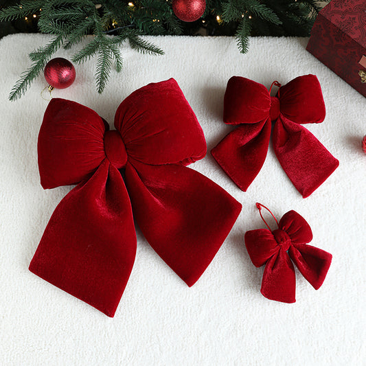 Christmas Bow - Red Valvet