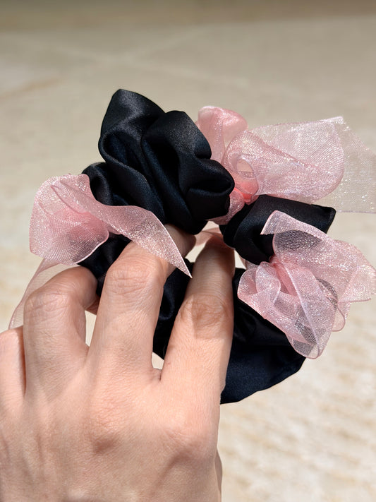 Sheer Muse Dual-Tone Scrunchie