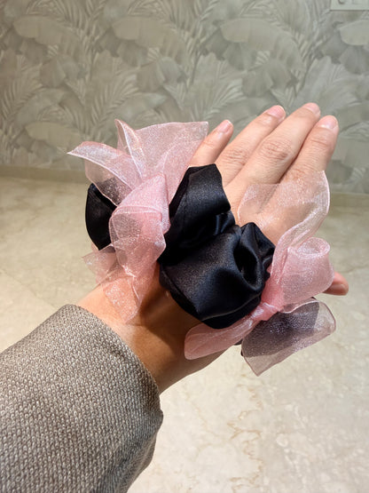 Sheer Muse Dual-Tone Scrunchie