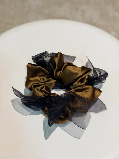 Sheer Muse Dual-Tone Scrunchie