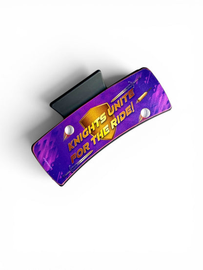 Kolkata Cricket Fans - Hair Claw Clip for Girls