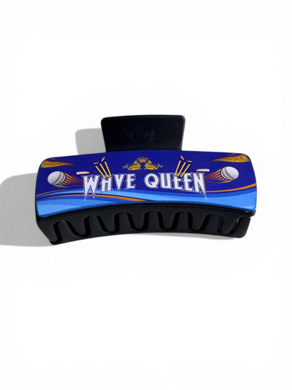 Mumbai Cricket Fans - Hair Claw Clip for Girls