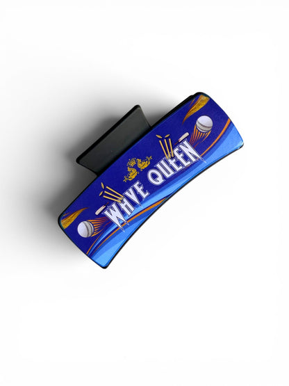Mumbai Cricket Fans - Hair Claw Clip for Girls