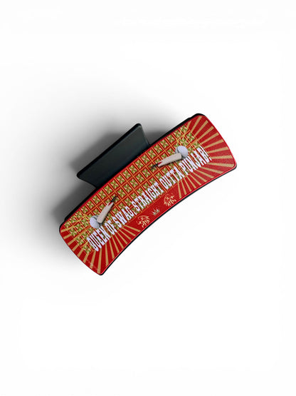Punjab Cricket Fans - Hair Claw Clip for Girls