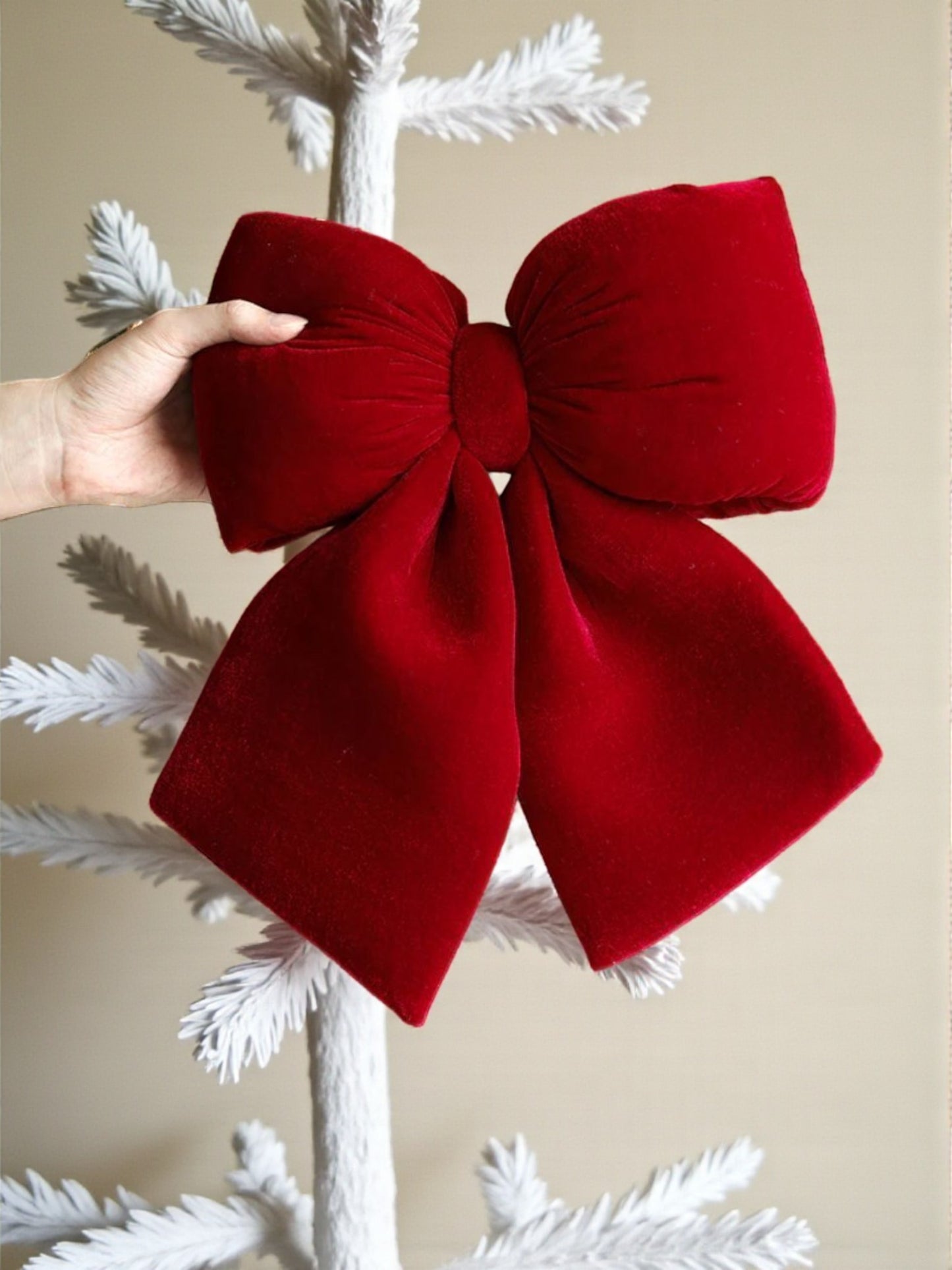 Ruby Romance Decorative Bow