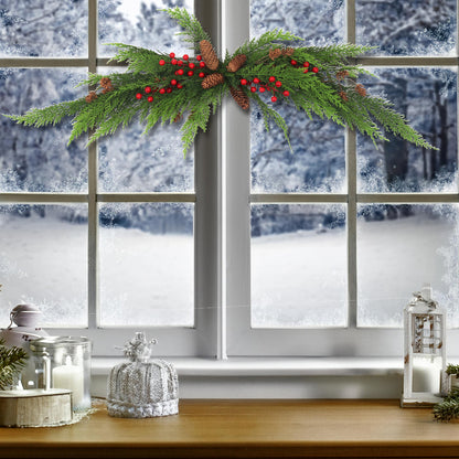 Christmas Wreath - Long Flat
