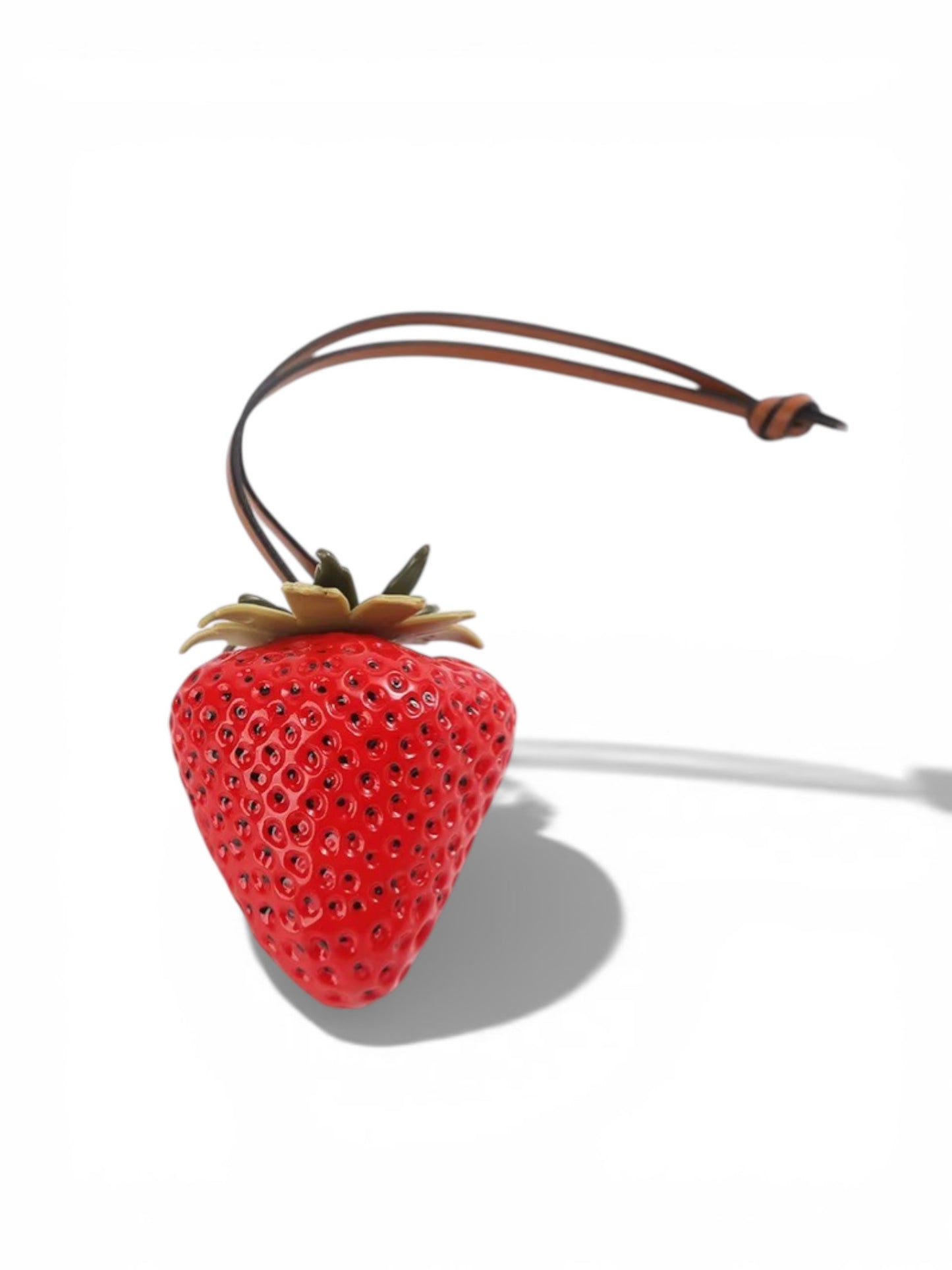 Strawberry Luxury Bag Charm