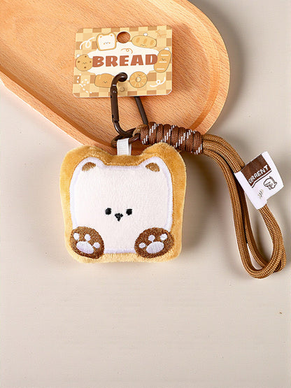 Bread Plush Bag Charm