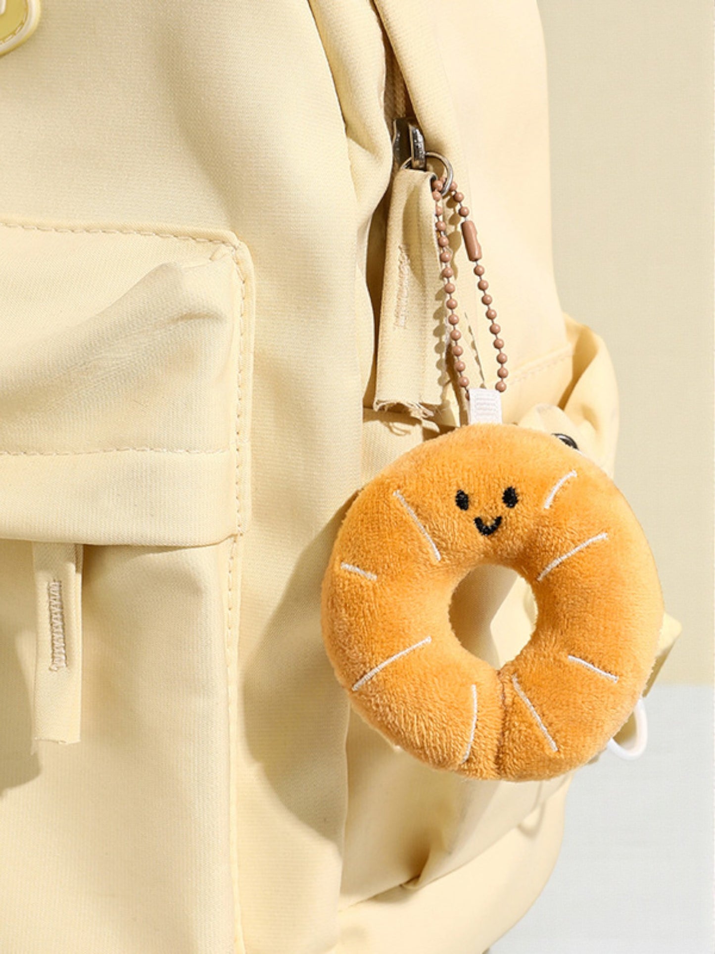 Bread Plush Bag Charm