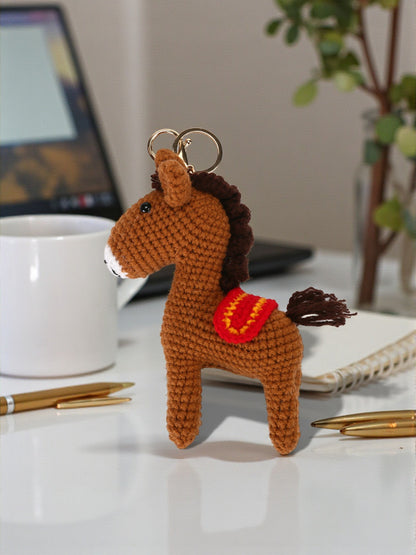 Crochet Bag Charm - Pony