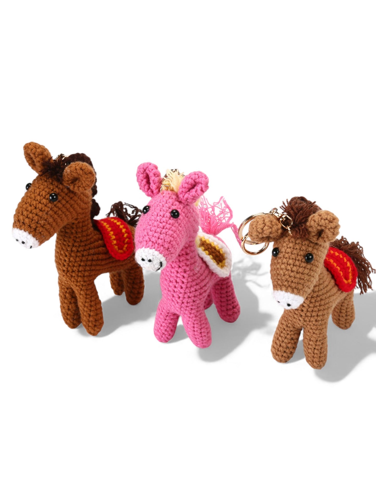 Crochet Bag Charm - Pony