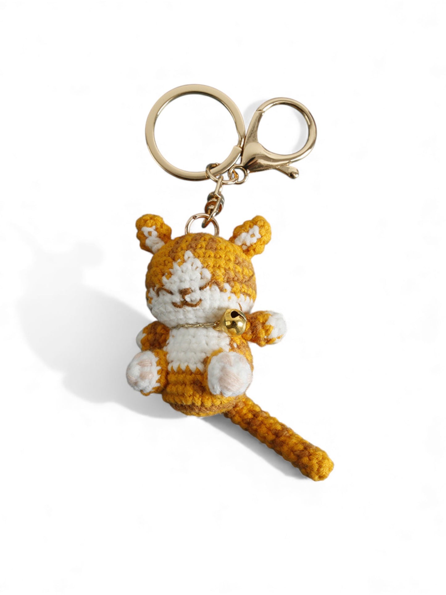 Crochet Bag Charm - Kitten