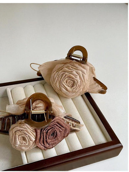 Coco Vanilla Rose Claw Clip