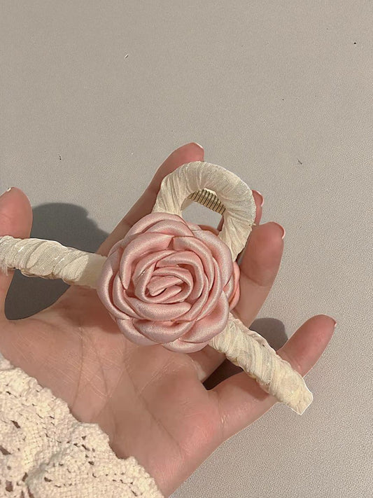 Pink Salt Claw Clip