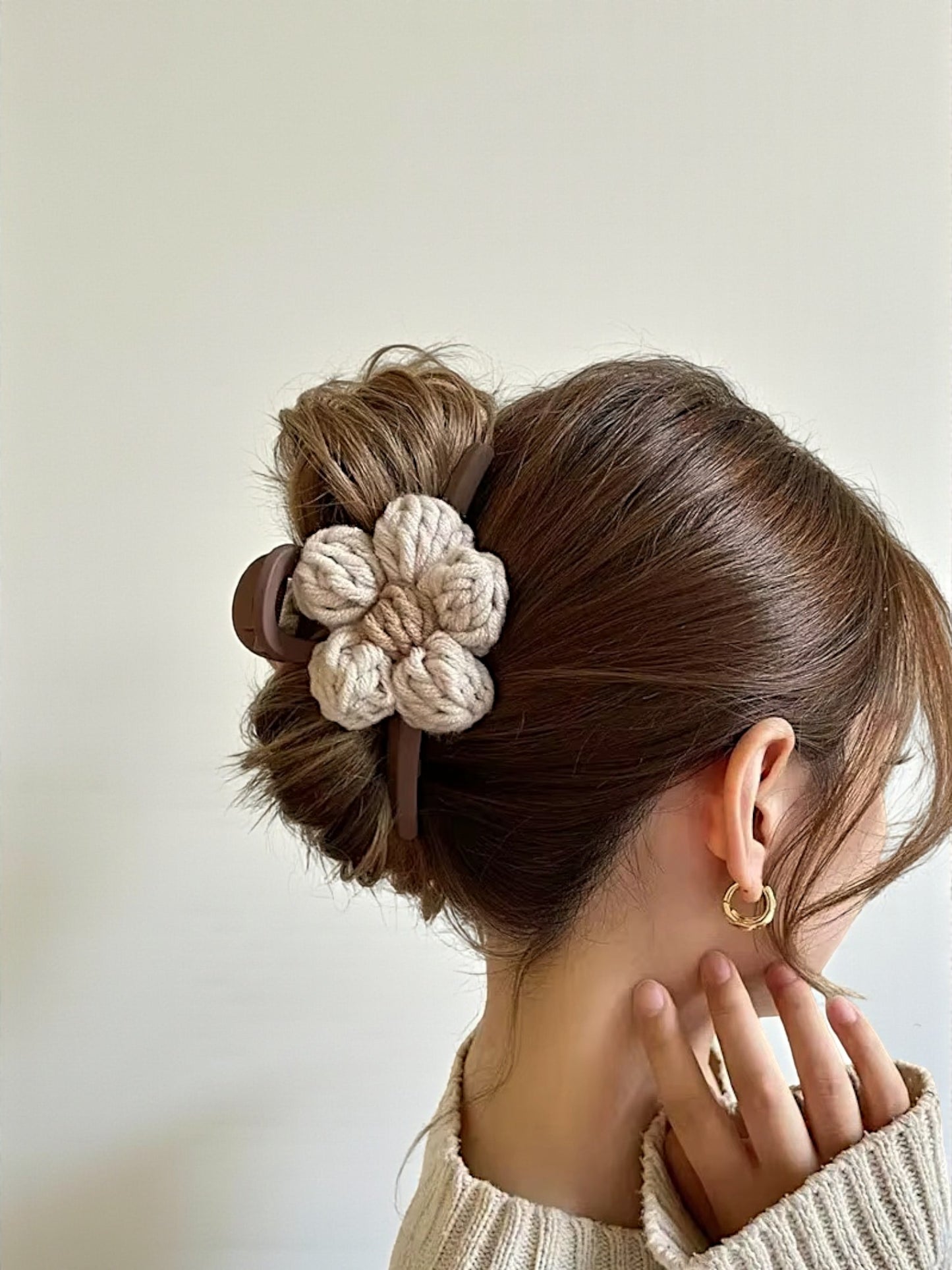 SoyMilk Crochet Claw Clip - Set of 2