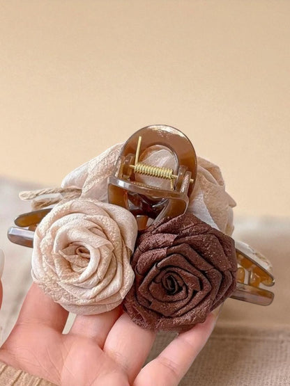 Coco Vanilla Rose Claw Clip